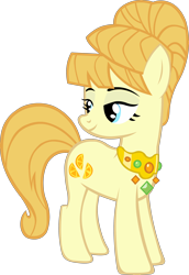 Size: 2666x3873 | Tagged: safe, artist:chir-miru, character:aunt orange, species:earth pony, species:pony, female, high res, simple background, solo, transparent background, vector