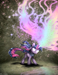 Size: 1279x1655 | Tagged: safe, artist:lova-gardelius, character:twilight sparkle, character:twilight sparkle (unicorn), species:pony, species:unicorn, female, glowing eyes, magic, mare, solo