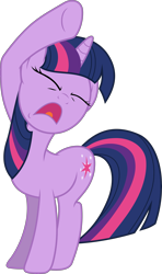Size: 3504x5900 | Tagged: safe, artist:proenix, character:twilight sparkle, character:twilight sparkle (unicorn), species:pony, species:unicorn, episode:spike at your service, g4, my little pony: friendship is magic, female, simple background, solo, transparent background, vector