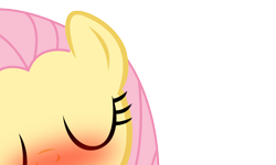 Size: 1800x1080 | Tagged: safe, artist:shadyhorseman, character:fluttershy, blushing, kissing, simple background, smooch, transparent background, vector
