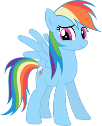 Size: 3000x3688 | Tagged: safe, artist:regolithx, character:rainbow dash, female, simple background, solo, transparent background, vector