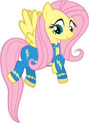 Size: 4679x6500 | Tagged: source needed, safe, artist:maximillianveers, character:fluttershy, absurd resolution, clothing, female, simple background, solo, transparent background, vector, wonderbolts uniform, wondershy