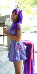 Size: 1026x2048 | Tagged: safe, artist:sarahn29, character:twilight sparkle, species:human, cosplay, irl, irl human, photo, solo