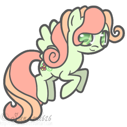 Size: 543x543 | Tagged: safe, artist:sandra626, oc, oc only, oc:snapdragon, species:pegasus, species:pony, commission, solo