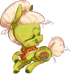 Size: 521x545 | Tagged: safe, artist:tweissie, character:granny smith, female, hooves, simple background, solo, transparent background