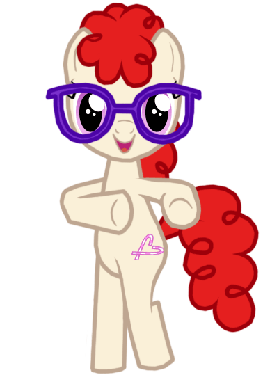 Size: 378x539 | Tagged: safe, artist:thelastgherkin, character:twist, animated, cute, dancing, female, glasses, pun, twistabetes, visual gag