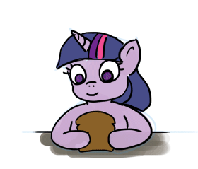 Size: 280x239 | Tagged: safe, artist:cmaggot, character:twilight sparkle, animated, eating, female, frame by frame, sandwich, solo
