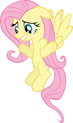 Size: 1923x3204 | Tagged: safe, artist:sircinnamon, character:fluttershy, female, shrug, simple background, solo, transparent background, vector