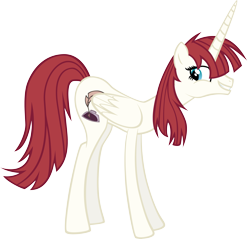 Size: 4267x4082 | Tagged: safe, artist:sircinnamon, oc, oc only, oc:fausticorn, species:alicorn, species:pony, absurd resolution, fun pose, lauren faust, simple background, transparent background, vector