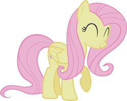 Size: 3861x3051 | Tagged: safe, artist:sircinnamon, character:fluttershy, high res, simple background, transparent background, vector