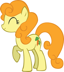 Size: 3264x3643 | Tagged: safe, artist:sircinnamon, character:carrot top, character:golden harvest, eyes closed, female, high res, simple background, solo, transparent background, vector