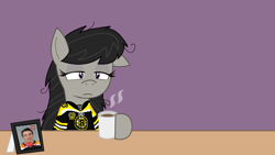 Size: 640x360 | Tagged: safe, artist:sonic-chaos, character:octavia melody, boston bruins, brad marchand, female, hockey, nhl, pixel art, rad brad, solo, sports, tired