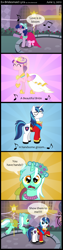 Size: 1000x4000 | Tagged: safe, artist:wildtiel, character:lyra heartstrings, character:princess cadance, character:shining armor, character:twilight sparkle, episode:a canterlot wedding, g4, my little pony: friendship is magic, bridesmaid dress, clothing, dress, hand, that pony sure does love hands