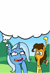 Size: 1280x1856 | Tagged: safe, artist:grandpalove, character:cheese sandwich, character:trixie, blank, fill in the blanks, template, thought bubble, trixie's cheesy thought