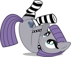 Size: 3000x2396 | Tagged: safe, artist:katequantum, character:maud pie, clothing, female, socks, solo, striped socks, wrong cutie mark