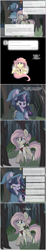 Size: 1296x7049 | Tagged: safe, artist:indiefoxtail, character:fluttershy, character:twilight sparkle, askbattyshy, clothing, comic, meme, tumblr, x internally