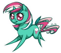 Size: 600x518 | Tagged: safe, artist:shinepawpony, character:fizzy, g1, female, solo