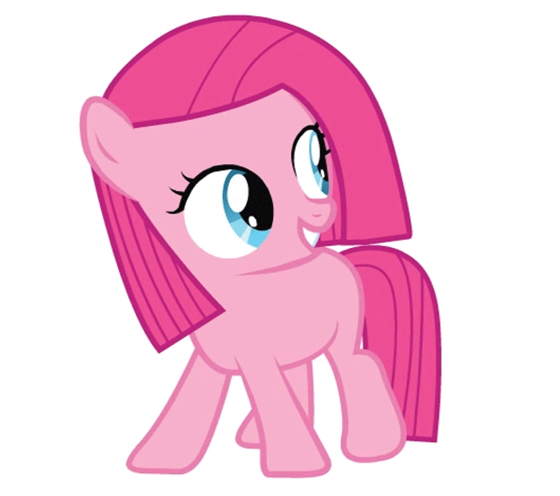 Size: 812x720 | Tagged: safe, artist:bigccv, character:pinkamena diane pie, character:pinkie pie, animated, cute, cuteamena, dancing, female, filly, shaking, solo, wiggle