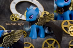 Size: 1024x683 | Tagged: safe, artist:bluepaws21, character:trixie, brushable, custom, female, irl, photo, steampunk, toy