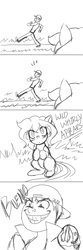Size: 432x1296 | Tagged: safe, artist:the-orator, oc, oc:whirly willow, species:human, crossover, monochrome, pokémon, trainer
