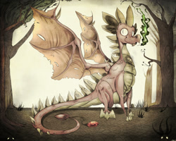 Size: 2500x2000 | Tagged: safe, artist:carligercarl, character:spike, male, older, older spike, solo