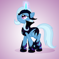 Size: 877x879 | Tagged: safe, artist:myhysteria, character:trixie, species:pony, species:unicorn, female, mare, solo