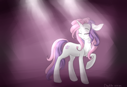 Size: 1280x874 | Tagged: safe, artist:cloud-up, character:sweetie belle, digital art, female, older, solo