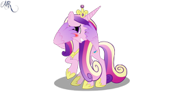 Size: 7680x4320 | Tagged: safe, artist:maxressor, character:princess cadance, absurd resolution, blushing, covering, cute, cutedance, female, grin, looking at you, raised hoof, shy, simple background, smiling, solo, squee, transparent background, vector, wing hands