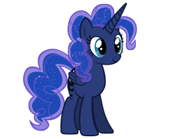 Size: 5000x4000 | Tagged: safe, artist:ikillyou121, character:pinkie pie, character:princess luna, species:alicorn, species:pony, absurd resolution, alternate design, female, fusion, simple background, smiling, solo, the end is neigh, this will end in tears, transparent background, vector, whelp we're screwed, xk-class end-of-the-world scenario