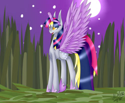 Size: 3024x2500 | Tagged: safe, artist:midfire, character:derpy hooves, episode:scare master, g4, my little pony: friendship is magic, alicorn costume, clothing, cosplay, costume, fake horn, fake wings, female, nightmare night, nightmare night costume, solo, toilet paper roll, toilet paper roll horn, twilight muffins, wig