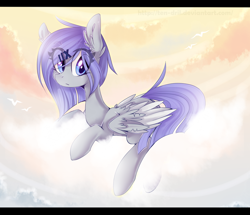 Size: 1024x880 | Tagged: safe, artist:ten-dril, oc, oc only, species:pegasus, species:pony, cloud, solo