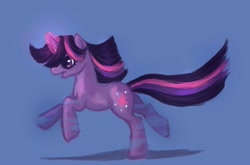 Size: 2151x1417 | Tagged: safe, artist:tracymod, character:twilight sparkle, character:twilight sparkle (unicorn), species:pony, species:unicorn, female, glowing horn, horn, mare, solo