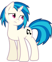 Size: 4000x4756 | Tagged: safe, artist:shelmo69, character:dj pon-3, character:vinyl scratch, species:pony, species:unicorn, absurd resolution, cutie mark, female, hooves, horn, mare, simple background, solo, transparent background, vector