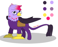 Size: 3000x2400 | Tagged: safe, artist:deltafairy, oc, oc only, parent:gilda, parent:twilight sparkle, parents:twilda, species:classical hippogriff, species:hippogriff, adoptable, crack shipping, hybrid, interspecies offspring, magical lesbian spawn, offspring, parents:gildalight, reference sheet, solo