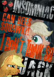 Size: 2480x3508 | Tagged: safe, artist:skeptic-mousey, character:applejack, episode:applebuck season, g4, my little pony: friendship is magic, poster, typography
