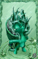 Size: 837x1280 | Tagged: dead source, safe, artist:miradge, character:lyra heartstrings, species:pony, species:sea pony, species:unicorn, g4, bipedal, eyes closed, female, mare, photoshop, seapony lyra, seashell, solo, underwater