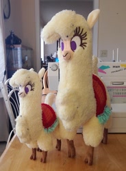 Size: 706x960 | Tagged: safe, artist:buttercupbabyppg, community related, character:paprika paca, species:alpaca, them's fightin' herds, irl, photo, plushie