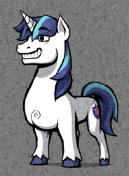 Size: 736x1000 | Tagged: safe, artist:dalapony, character:shining armor, species:pony, species:unicorn, male, solo, style emulation, the legend of zelda, the legend of zelda: the wind waker