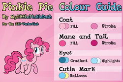 Size: 6000x4026 | Tagged: safe, artist:atmospark, character:pinkie pie, species:pony, .psd available, absurd resolution, female, reference sheet, solo, vector