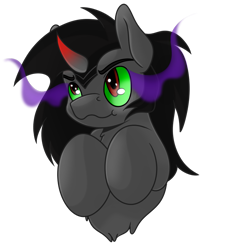 Size: 783x870 | Tagged: safe, artist:wulfanite, character:king sombra, species:pony, antagonist, cute, simple background, sombradorable, transparent background