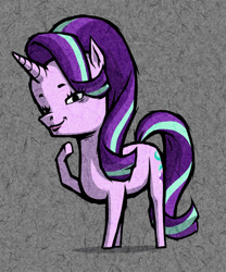 Size: 832x1000 | Tagged: safe, artist:dalapony, character:starlight glimmer, species:pony, species:unicorn, female, smug, solo, style emulation, the legend of zelda, the legend of zelda: the wind waker