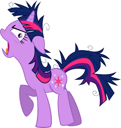 Size: 6806x7209 | Tagged: safe, artist:emedina13, character:twilight sparkle, character:twilight sparkle (unicorn), species:pony, species:unicorn, episode:lesson zero, g4, my little pony: friendship is magic, absurd resolution, aside glance, female, floppy ears, frustrated, glare, looking at you, looking sideways, mare, open mouth, raised hoof, reaction image, simple background, solo, transparent background, twilight snapple, vector