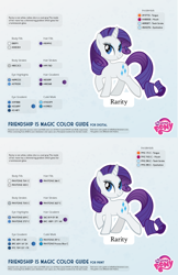 Size: 1100x1700 | Tagged: safe, artist:kefkafloyd, character:rarity, reference sheet