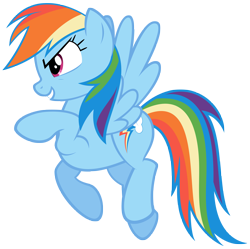 Size: 6085x6049 | Tagged: safe, artist:dentist73548, character:rainbow dash, species:pony, absurd resolution, female, raised hoof, simple background, solo, transparent background, vector