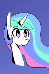 Size: 4866x7228 | Tagged: safe, artist:provolonepone, character:princess celestia, species:alicorn, species:pony, absurd resolution, bust, female, mare, solo