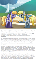 Size: 500x817 | Tagged: safe, artist:reuniclus, character:cloud kicker, character:derpy hooves, species:pegasus, species:pony, ask, duo, female, mare, working hard hardly working