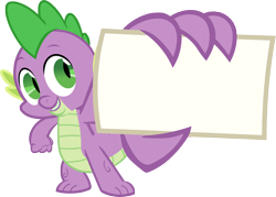 Size: 5632x4034 | Tagged: safe, artist:bobthelurker, character:spike, episode:spike at your service, g4, my little pony: friendship is magic, absurd resolution, exploitable, exploitable meme, psychic paper, simple background, spike card meme, template, transparent background, vector