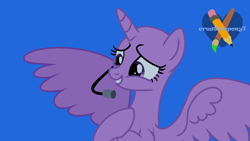 Size: 1278x720 | Tagged: safe, artist:venomous-cookietwt, species:pony, episode:once upon a zeppelin, g4, my little pony: friendship is magic, base, headset, microphone, nudity