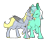 Size: 750x650 | Tagged: safe, artist:lesbian-sunshim, artist:selective-yellow, character:derpy hooves, character:lyra heartstrings, species:pegasus, species:pony, species:unicorn, ship:lyraderp, g4, blushing, colored hooves, colored wings, ditzy doo, eyes closed, female, hooves, lesbian, mare, multicolored wings, nuzzling, raised hoof, shipping, simple background, transparent background, two toned wings, unshorn fetlocks, wings