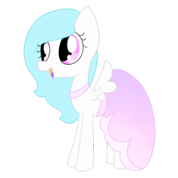 Size: 500x500 | Tagged: safe, artist:wisheslotus, oc, oc only, oc:wishes, species:pegasus, species:pony, clothing, dress, female, gala dress, mare, pegasus oc, simple background, solo, transparent background, wings